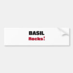 Basil Rocks Bumper Stickers