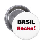 Basil Rocks Pinback Button