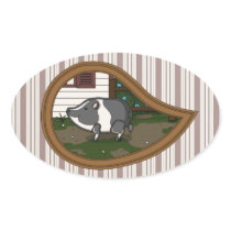 Basil the Pig Sticker