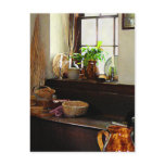 Basket and Plants by Window