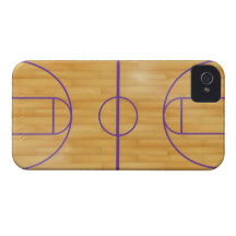 Basket Ball Court iPhone 4 Case-Mate Case