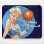 Basket ball Girl Mousepad
