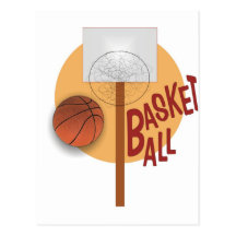 Basket Ball Post Card