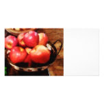 Basket of Apples in Kitchen Photo Cards