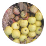 Basket of apples sticker