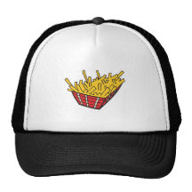 basket of french fries hat