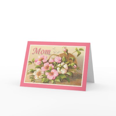 Basket Of Roses Greeting Card by vintagetreasurechest