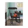Basket of Yarn on Rocking Chair