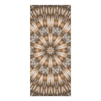Basket Weave Mandala Rack Card by StitcherladyMandala