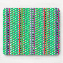 Basket Weave Mouse Pad  - Easter Green