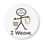 Basket Weaving Fridge Magnet