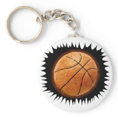 Basketball_2 Key Chains by Hoop_It_Up
