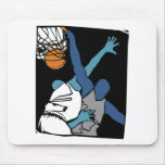 Basketball Abstract Mouse Pads
