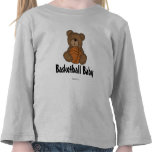 Basketball Baby Tee Shirts