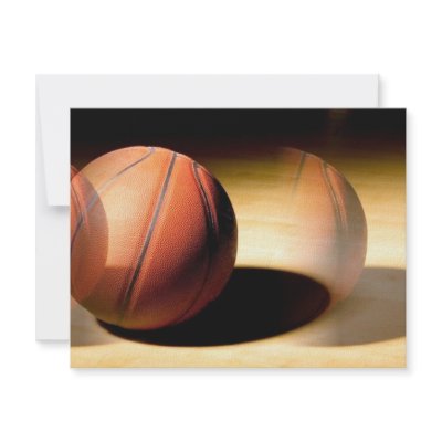 Basketball Ball Personalized Invites by made_in_atlantis
