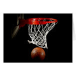 Basketball Ball & Net Cards