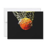 Basketball Ball & Net Invitations