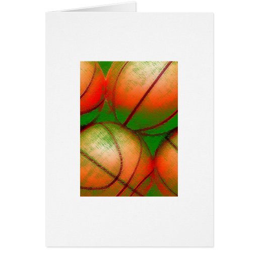 Basketball Balls Cards