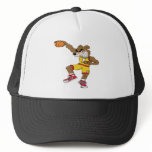 Basketball-Bear Mesh Hat