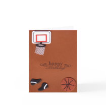 Basketball Birthday Card