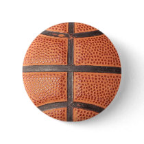 Basketball Pinback Button