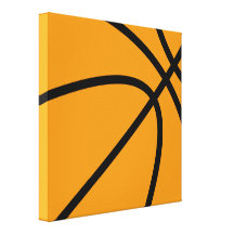 Basketball Canvas Print