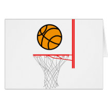 Basketball Greeting Cards