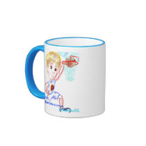 Basketball Caricatures Mug 12a