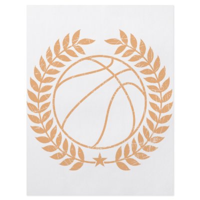 Basketball Champions Graphic Personalized Flyer by CustomSportsTshirts