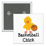Basketball Chick Button