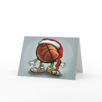 Basketball Christmas Cards