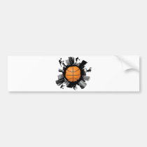 Basketball City bumper stickers