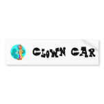 Basketball Clown Bumper Sticker