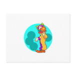 Basketball Clown Postcards