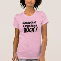 Basketball Coaches Rock! T-shirt