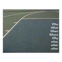 Basketball Court Custom Announcements