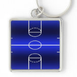 BASKETBALL COURT KEYCHAINS