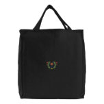 Basketball Crest Canvas Bag