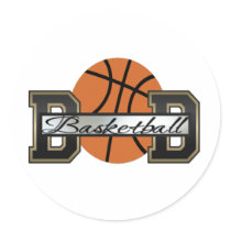 Basketball Dad Sticker