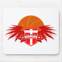 Basketball Danmark Mauspad