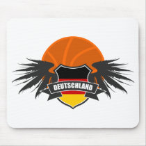 Basketball Deutschland Mousepad