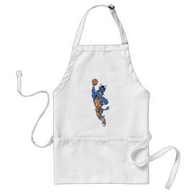 Basketball Devil Apron by halloween_tshirts