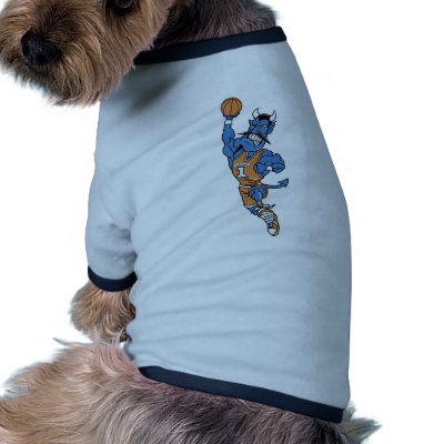 Basketball Devil Dog Clothes by halloween_tshirts