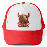 Basketball Devil Trucker Hats