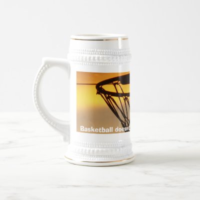 Basketball doesn't build characte... mug by caritojames