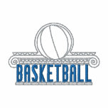 Basketball Embroidered Polo Shirt