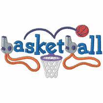 Basketball Embroidered Shirt