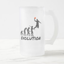 Basketball Evolution Coffee Mugs