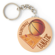 BASKETBALL FANATIC KEY CHAIN