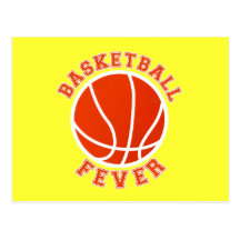 Basketball Fever Post Cards
